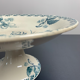 Opaque porcelain compotier from Gien Terre de fer