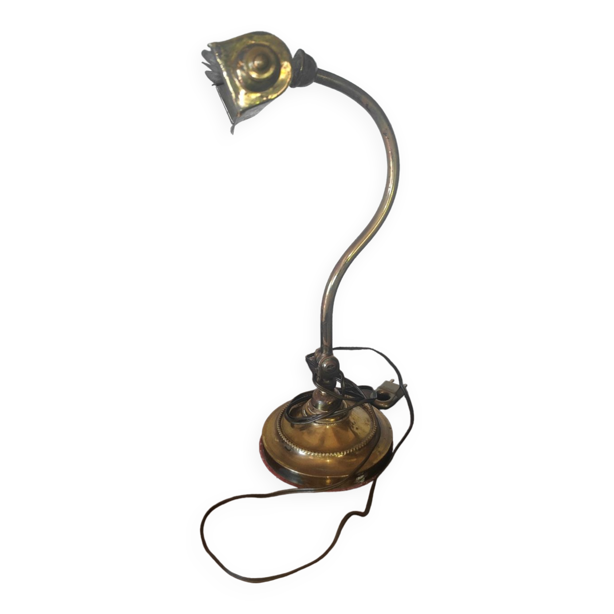 Lampe de piano ou bureau articulée en laiton