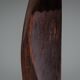 Large mid-century solid rosewood table lamp