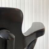 Black wooden chair
