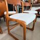 Set of 6 vintage Baumann sled chairs