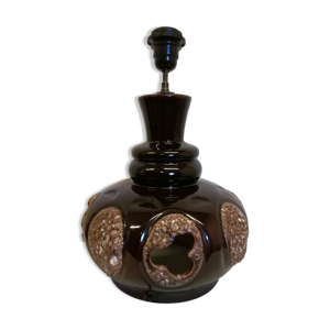 Pied de lampe de sol en céramique