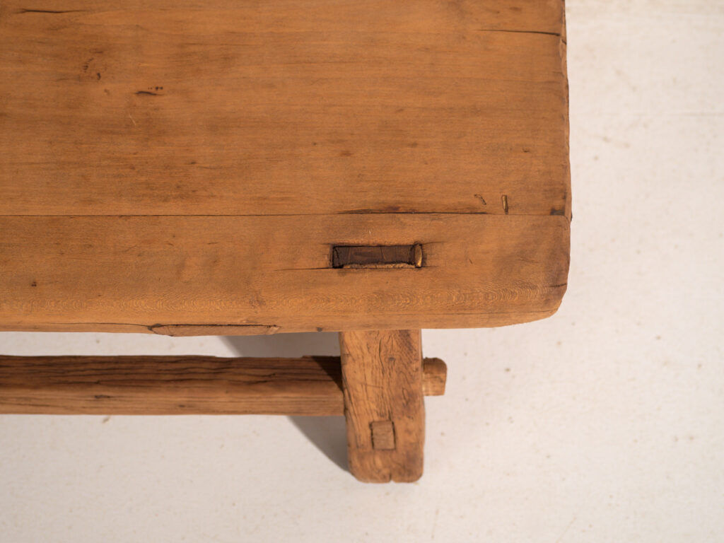 Antique pine coffee table – China, circa 1890