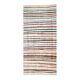 Vintage Turkish Oushak Handmade Cotton Pink Wool Kilim Runner Rug 136x291