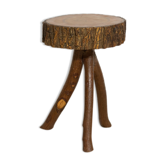 Tripod wooden stool