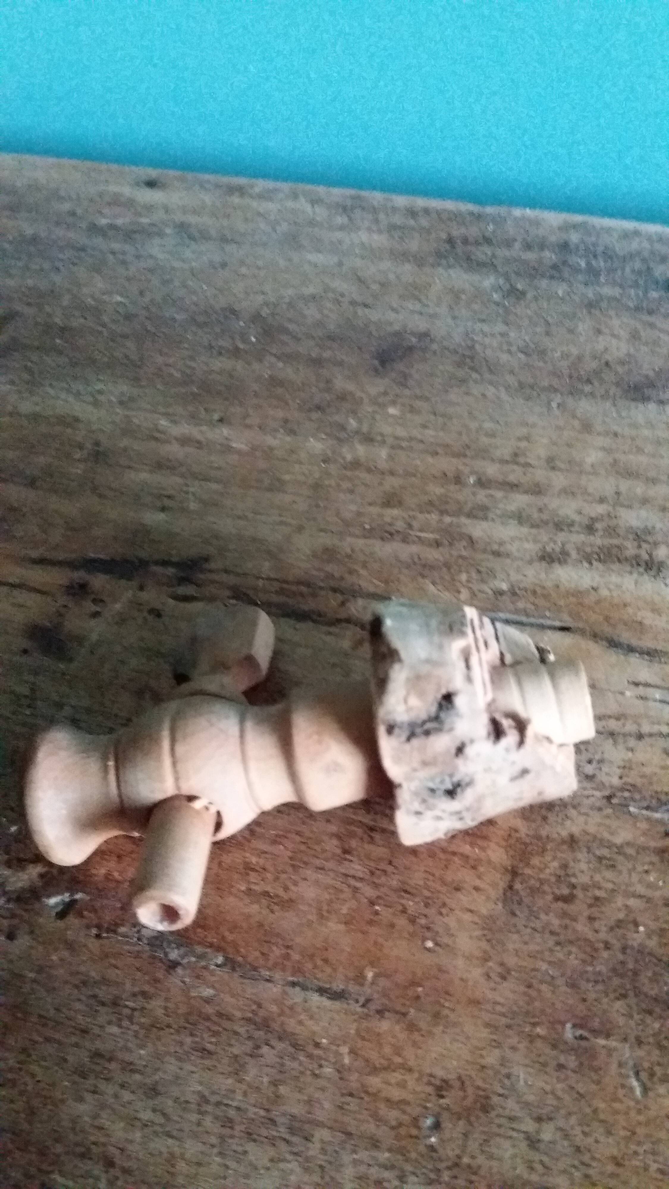 Vinaigrier pot alcohol jar signed Jean-Pierre Prud’homme stoneware from Puisaye