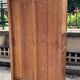 Armoire / Penderie des années 50 en chêne doré