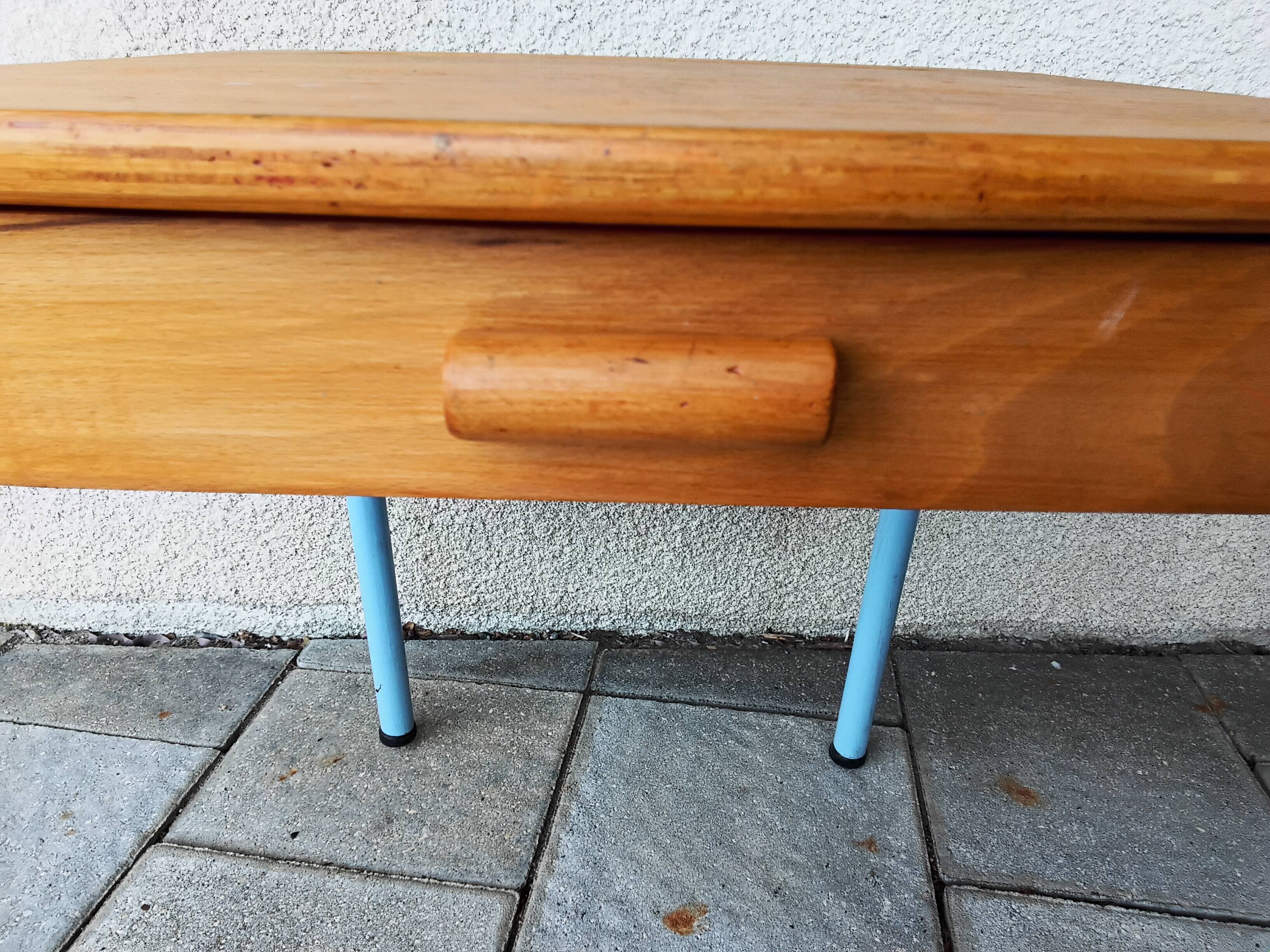 Children's desk and armchair