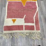 Handmade Beni Ouraine rug, size 100 x 200 cm