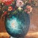 Oil on panel "Bouquet of flowers" signed Robert Mogisse