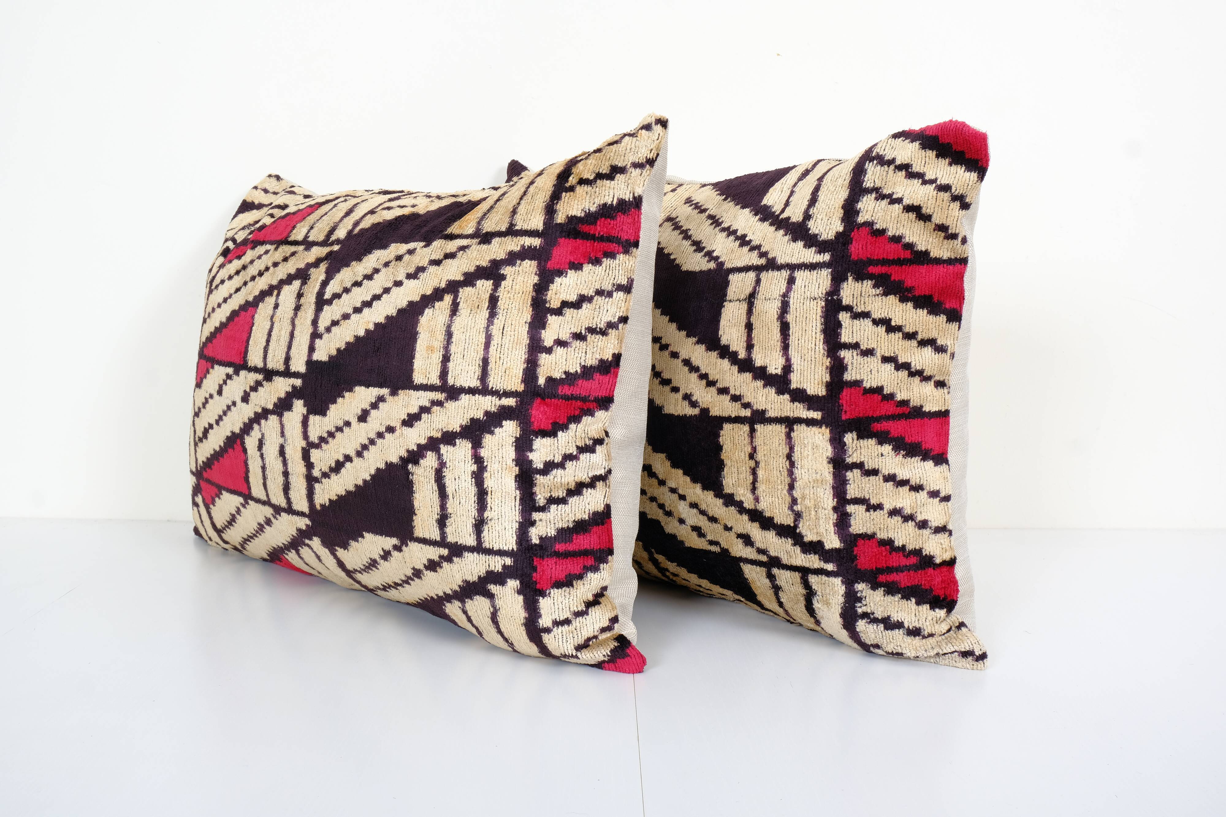 Pair of cushions
