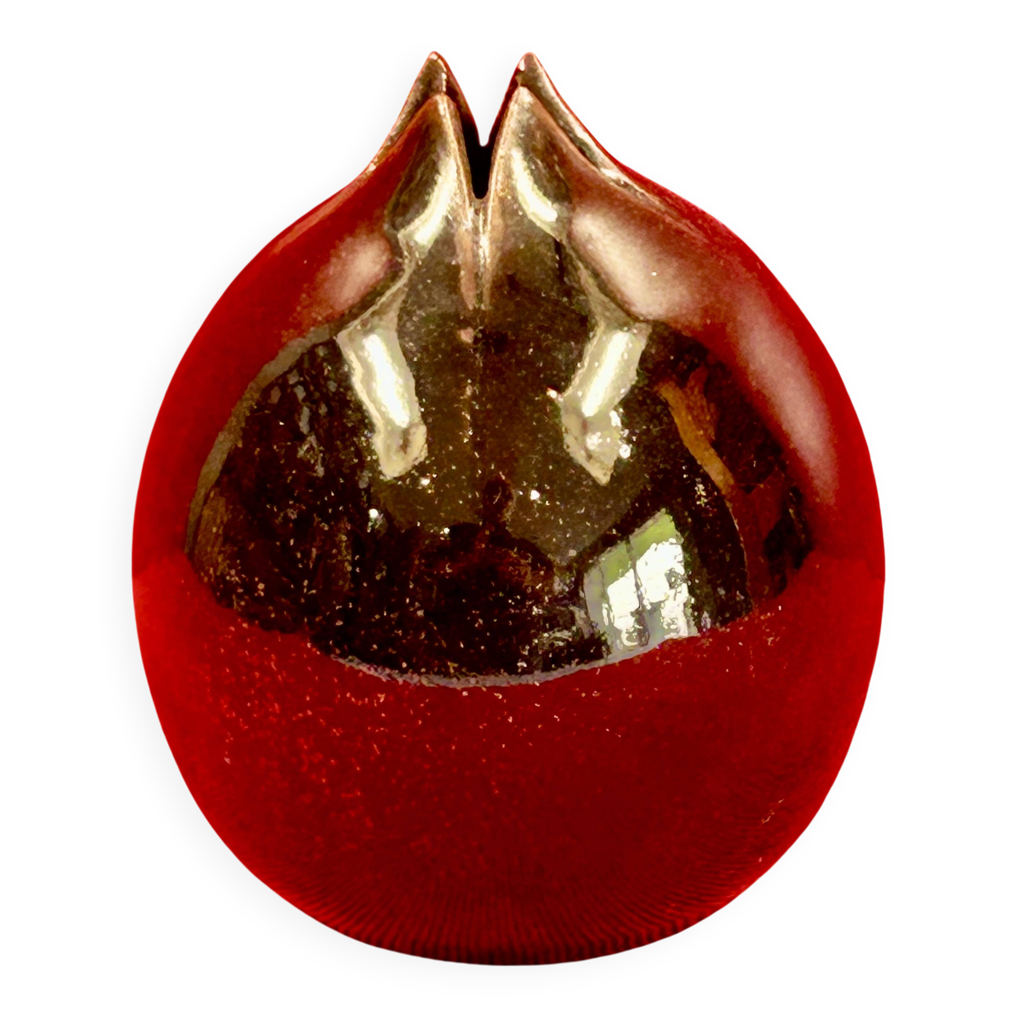 Contemporary ceramic soliflore to identify 9 x H 11 cm