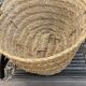 Moroccan basket vegetable fibers