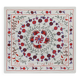 Hand knotted rug, vintage Turkish rug 90x97 cm