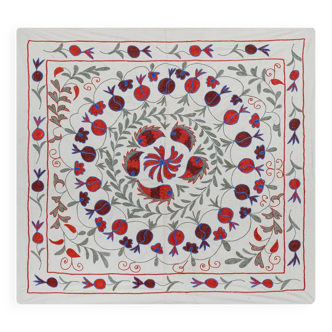 Tapis noué à la main, tapis turc vintage 90x97 cm