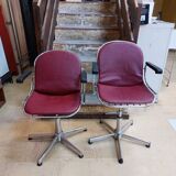 Radiofreccia swivel office chairs by Gastone Rinaldi - 1970s