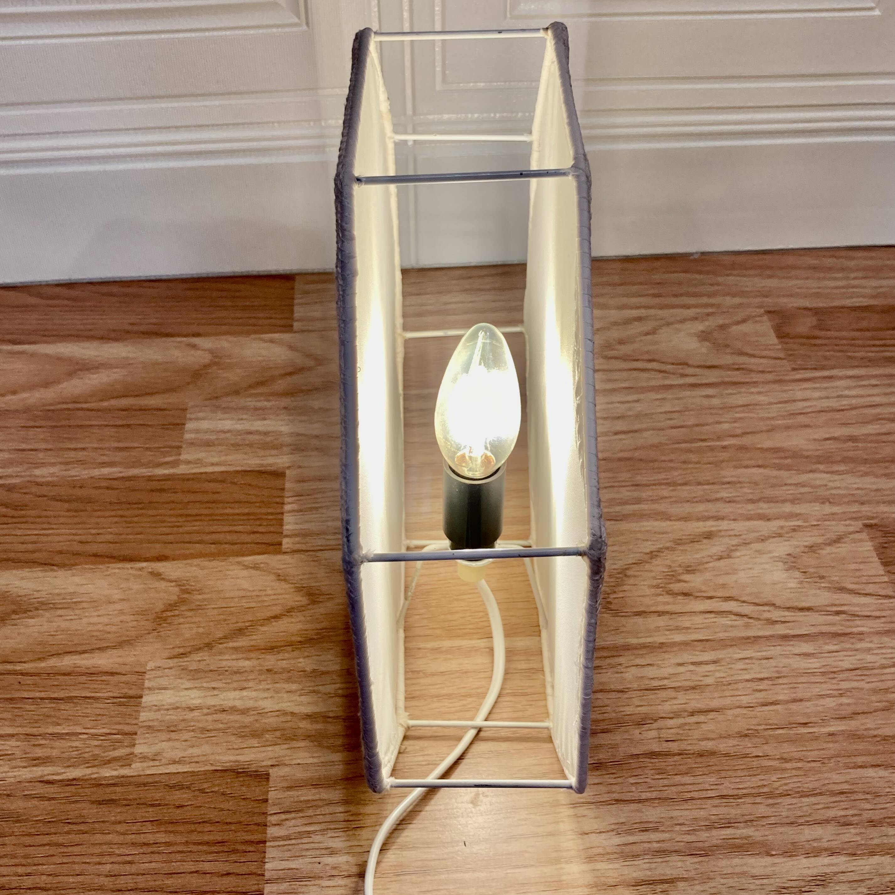 BEAUTIFUL APPLIQUE OR SCANDINAVIAN DESIGN LAMP 1950.