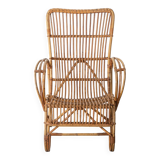 'RB2' rattan chair by Rosé Noordwolde