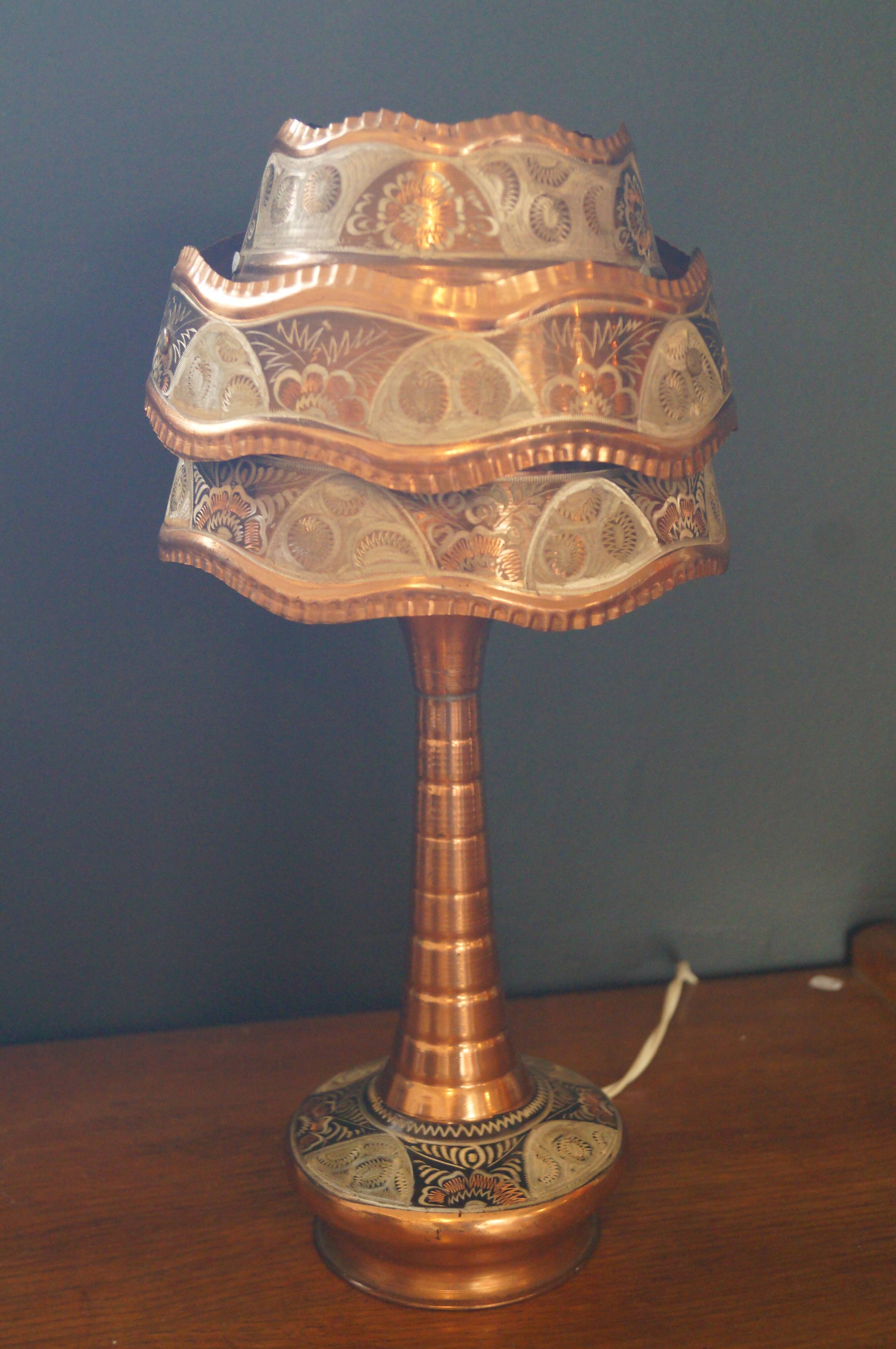 Brass lamp 1960