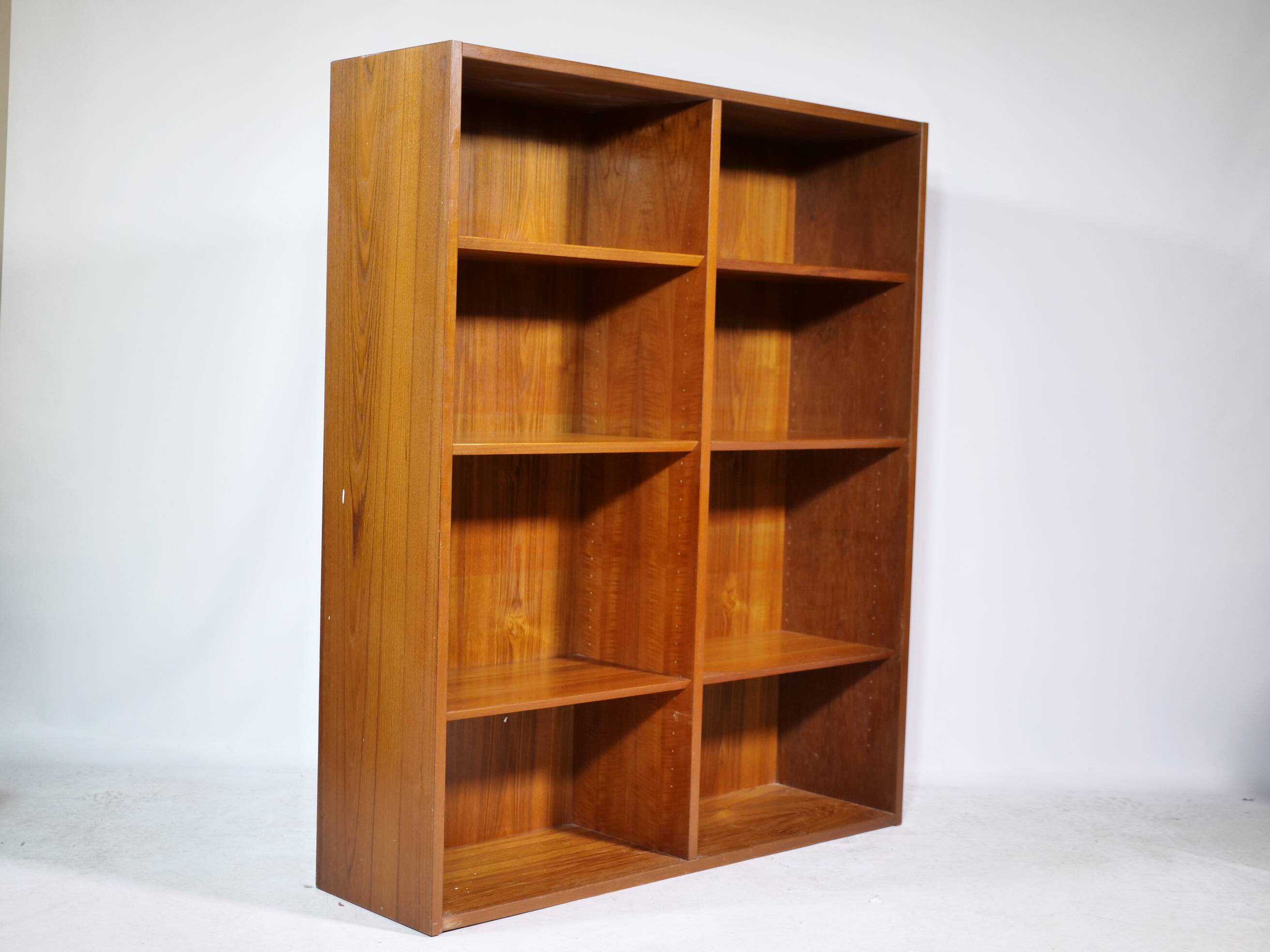 Bibliothèque en teck de style Mid-Century par Poul Hundevad, Danemark, années 1960