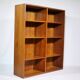 Bibliothèque en teck de style Mid-Century par Poul Hundevad, Danemark, années 1960