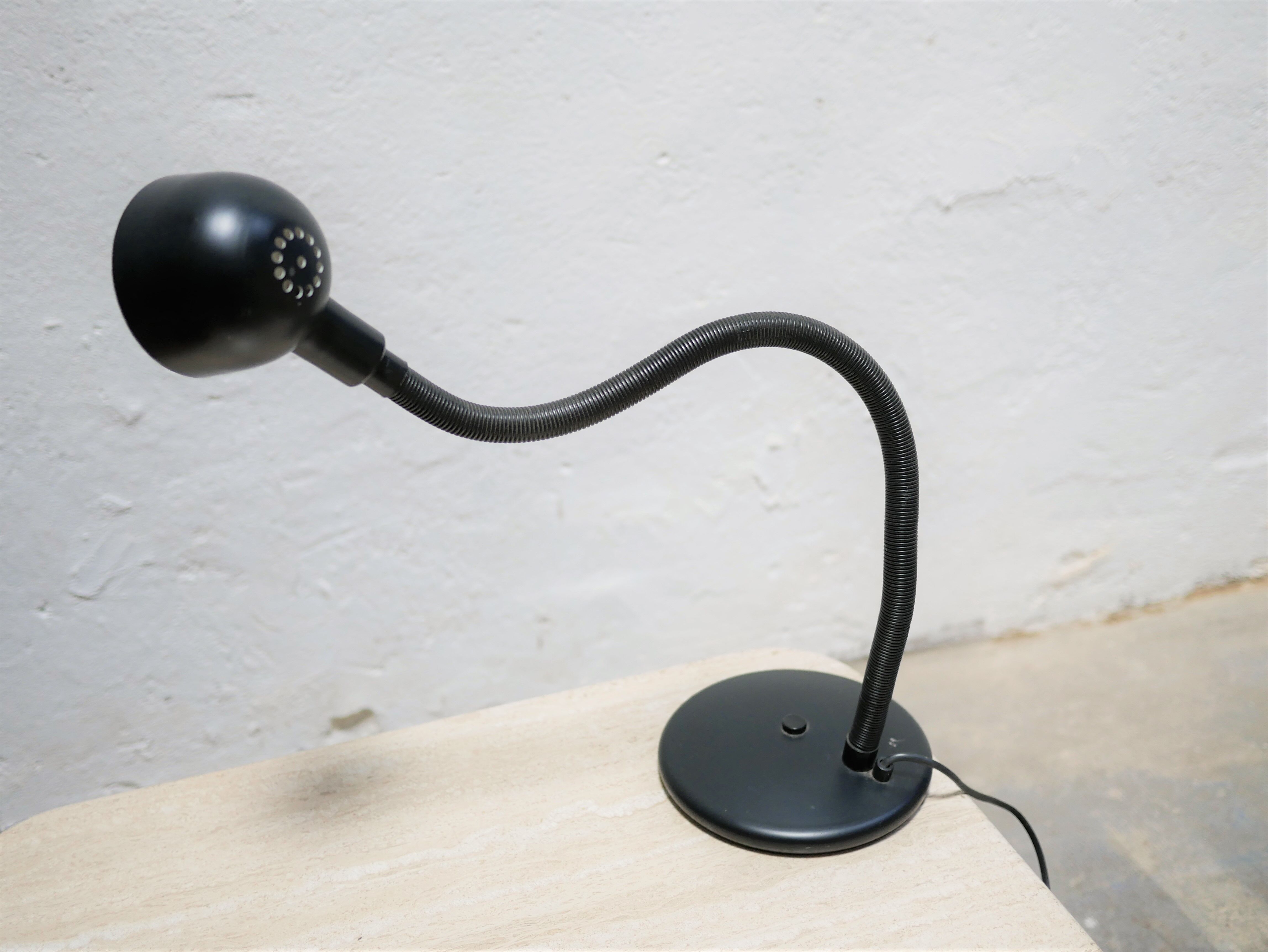 Black Vintage Hebi Snake Desk Lamp