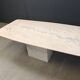 Vintage italian marble dining table, 1970s