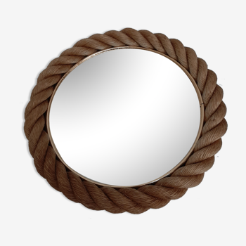 Round braided rope mirror, 50s