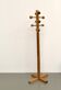 Free-standing coat rack in solid pine, Les Arcs, 1970s