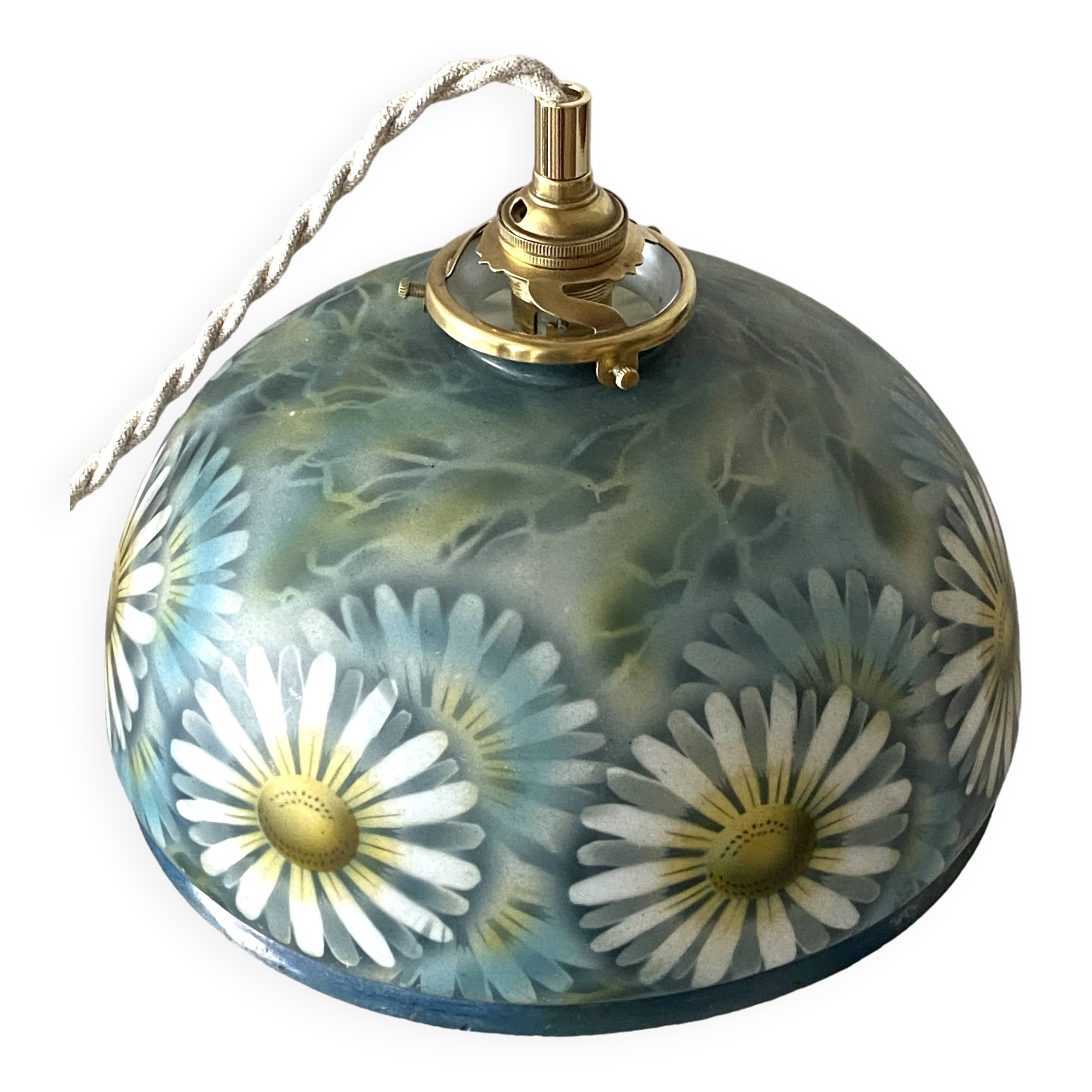 Art Deco “Marguerite” pendant light