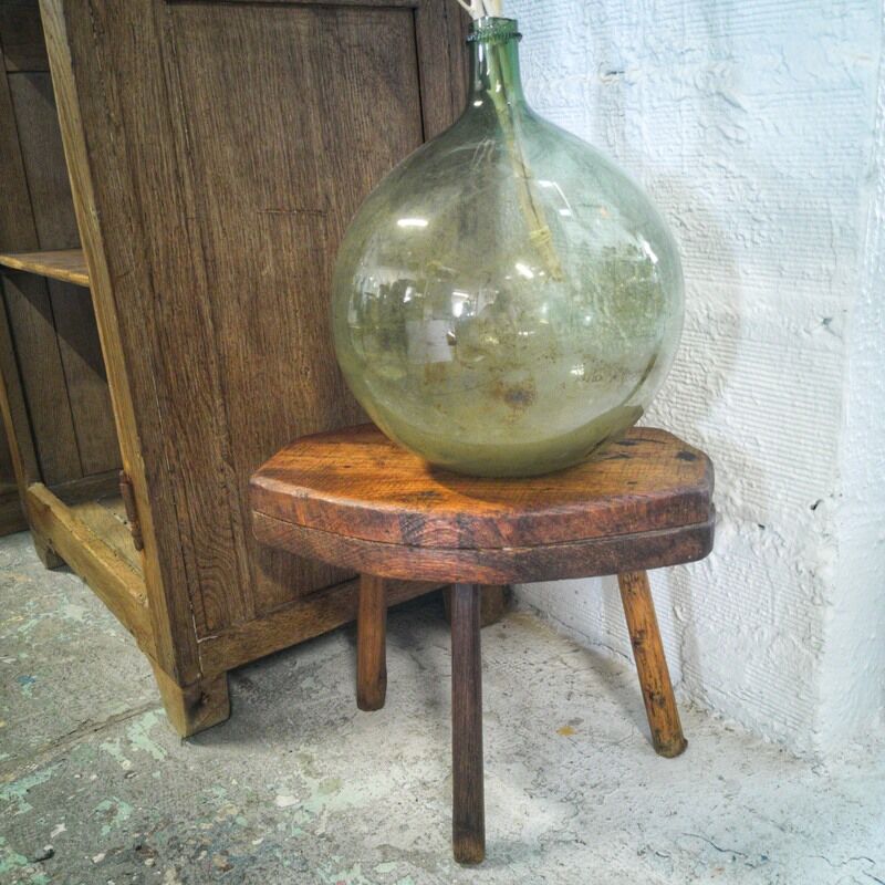 Brutalist tripod stool