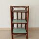 Vintage stand shelf in bamboo and rattan