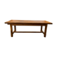 Ancient rustic solid oak table