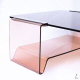 TABLE BASSE MICHEL DUMAS POUR ROCHE BOBOIS, 1970