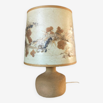 Travertine lamp 1970