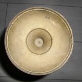 Hand-decorated bronze vase