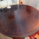 Solid wood dining table