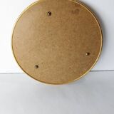 Plateau miroir laiton 1950