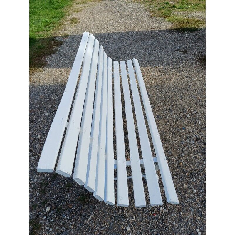 Wrought iron bench from the 60s