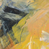 Abstract composition, oil on canvas, 54 x 64 cm