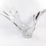 Vannes france art crystal vase