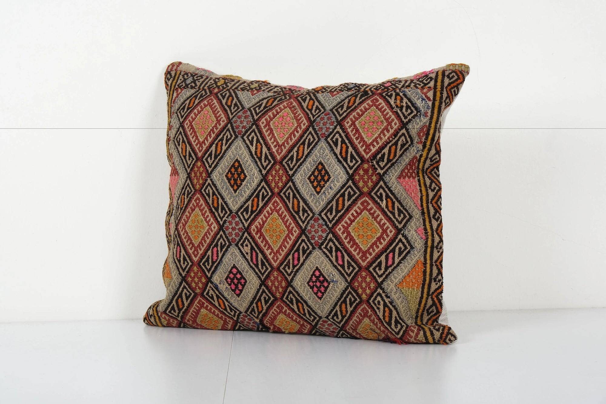 Vintage kilim cushion cover 38x46 cm