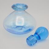 Blue glass bottle