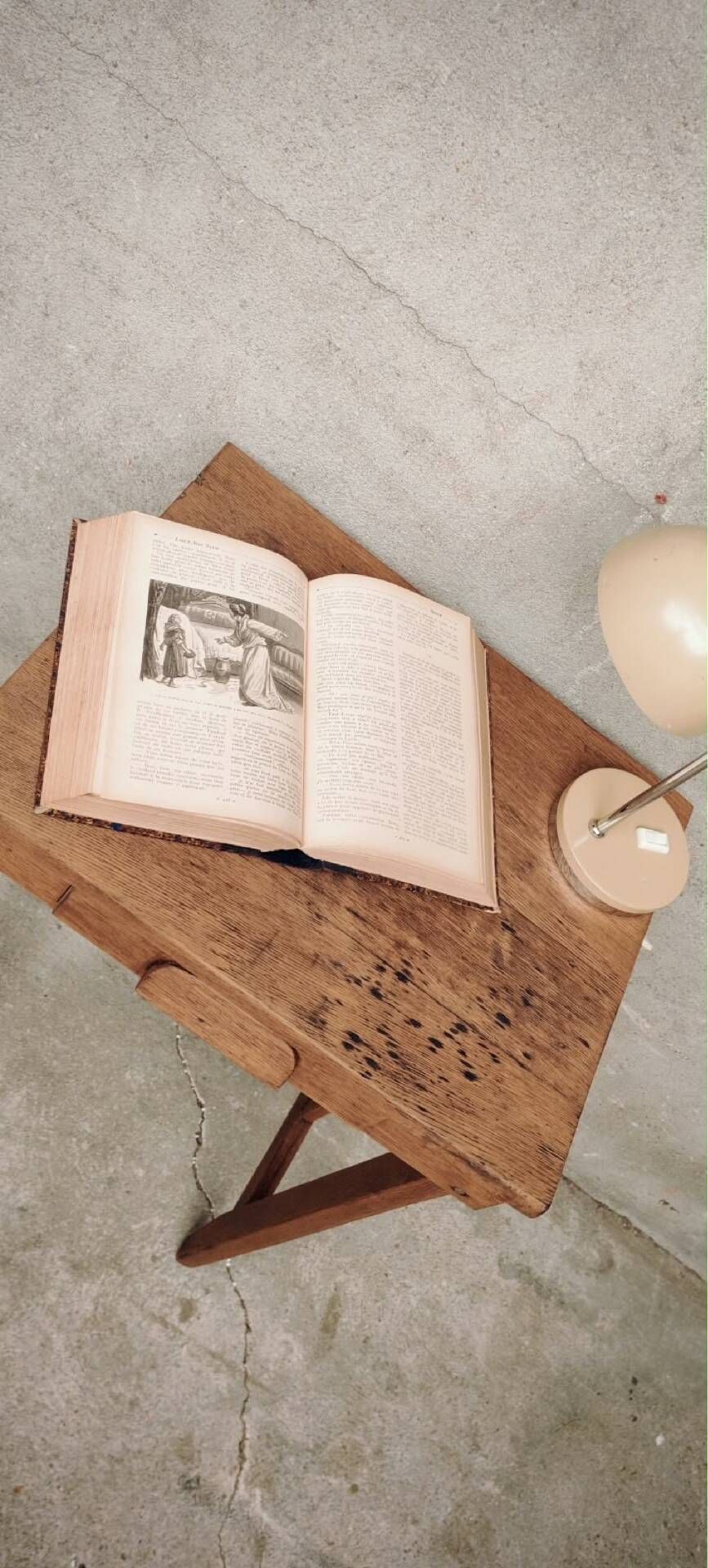 Petite table bureau Art Déco
