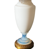 Ancient opaline lamp with gilding