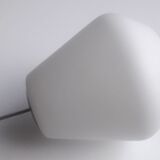 Lustre work Italian glass opalin white