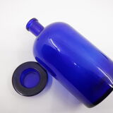 Blue apothecary bottle