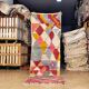 Moroccan Berber carpet hallway Boujaad 303 x 86 cm