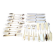 30-piece modernist silver-plated table cutlery set DEETJEN