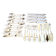 30-piece modernist silver-plated table cutlery set DEETJEN